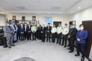 به مناسبت هفته نیروی انتظامی؛ دیدار سرپرست شهرداری رشت، رئیس و جمعی از اعضای شورای اسلامی رشت با فرمانده انتظامی گیلان