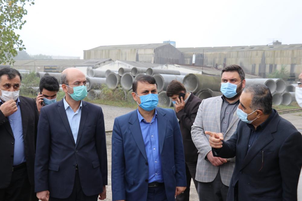 تداوم بازدید های دوره ای فرماندار رشت از واحدهای تولیدی