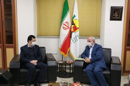 دیدار صمیمی مدیرعامل شرکت توزیع نیروی برق استان گیلان با مهندس کوچکی نژاد