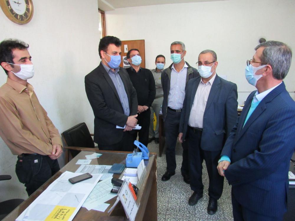 بازدید فرماندار لاهیجان از اداره حفاظت محیط زیست