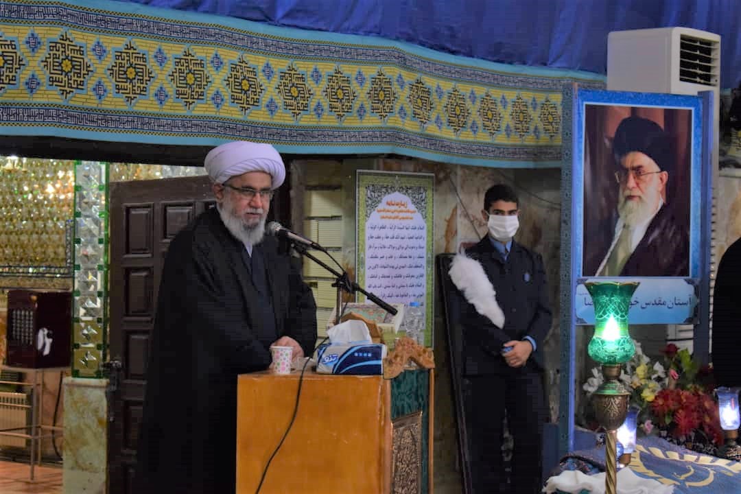 بقعه مبارکه خواهرامام مامن عاشقان است