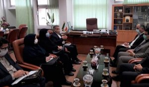 جلسه مدیرکل هواشناسی استان گیلان با مدیرکل جدید شیلات استان گیلان