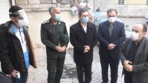 بازدید میدانی فرماندار شهرستان آستانه اشرفیه از نحوه اجرای طرح محله محور شهید سلیمانی