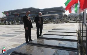 ادای احترام مدیرکل بنیاد گیلان به مقام والای شهدای انقلاب اسلامی