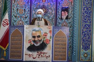 اخلاص و تبعیت محض از ولی زمان از ویژگی های حاج قاسم بود/ ساخت فیلم “بانوی بهشت” طرح انگلیسی و آل جهود برای تفرقه بین مسلمانان است/ سازمانی که اجازه ندهد جهش تولید در گیلان صورت گیرد خلاف فرمایش مقام معظم رهبری عمل کرده است