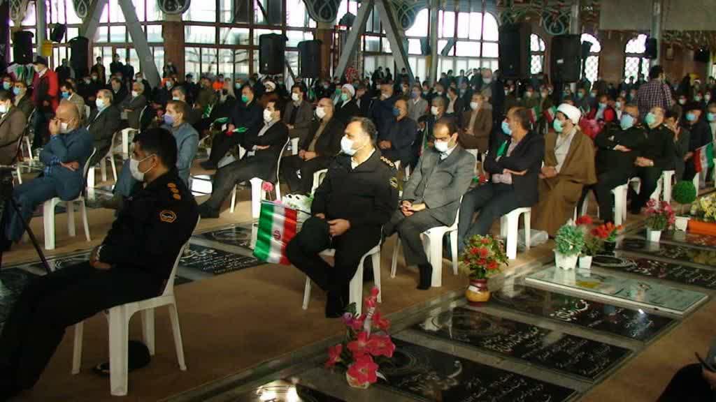 ادای احترام شهردار رشت به مقام شامخ شهدای انقلاب اسلامی