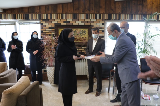 بانوان شهرداری لاهیجان همزمان با روز زن تجلیل شدند