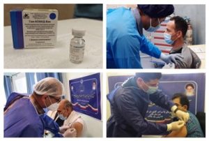 صدو سی دوز واکسن کرونا به کادر درمان گیلان تزریق شد