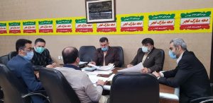 جلسه بررسی و پیش بینی بودجه سال 1400 شهرداری لنگرود