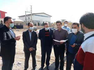 بازدید شهردار رشت از نحوه ساخت تجهیزات جهت اورهال کارخانه کود آلی گیلان در شرکت ناب اندیش بنیان شهر صنعتی پرند تهران