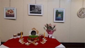 نمایشگاه هنرهای تجسمی رزین و ویترای در لاهیجان برپا شد