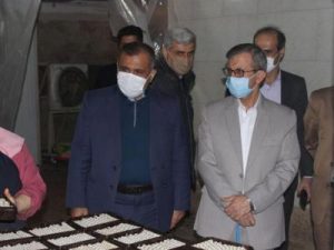 بازدید فرماندار لاهیجان از مجتمع صنایع غذایی پیمان
