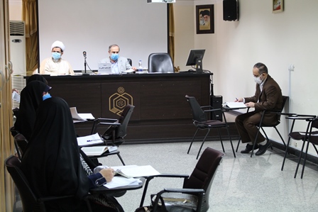 گزارش تصویری حضور مدیرکل اوقاف گیلان در محل برگزاری آزمون داوری قرآن کریم