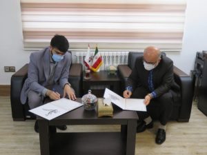 جلسه امضای تفاهمنامه بنیاد شهید و امور ایثارگران استان گیلان با اتحادیه انجمن های اسلامی دانش آموزان استان گیلان