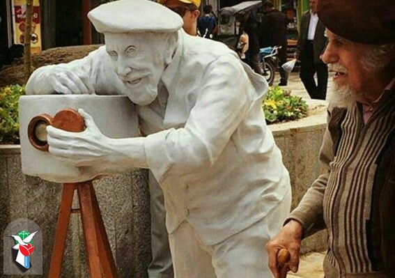 استاد عکاسی گیلان به فرزند شهیدش پیوست