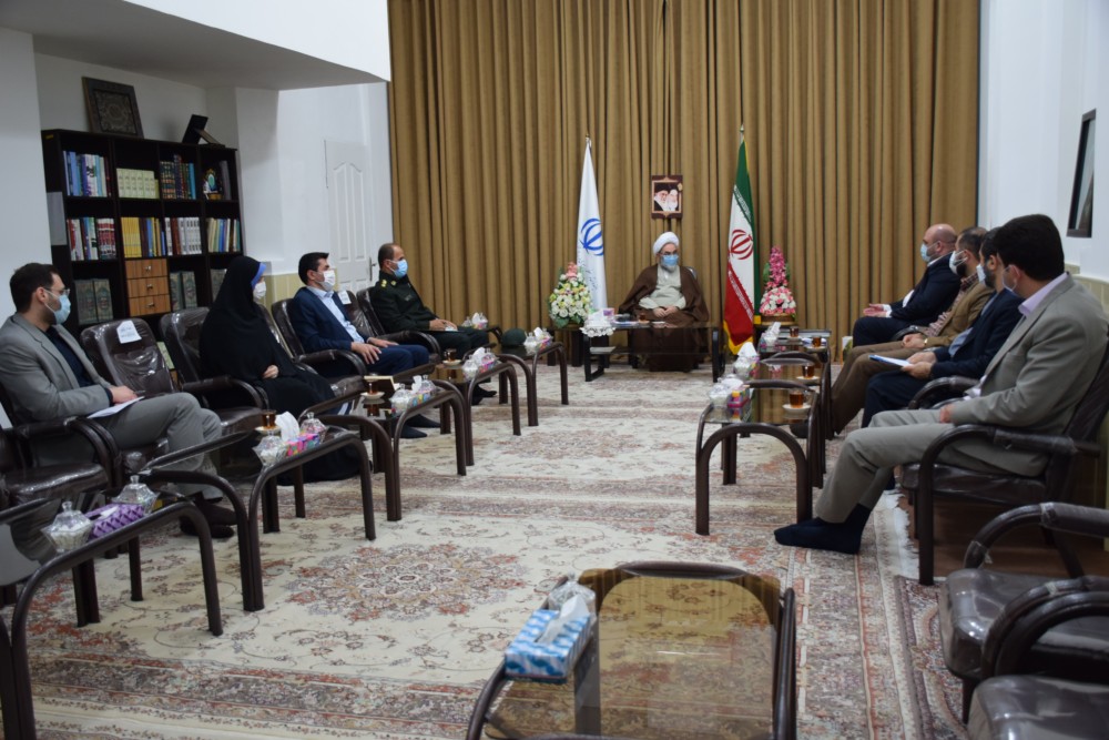 دیدار مسعود حلاج‌پور با حضرت آیت‌الله فلاحتی نماینده محترم ولی‌فقیه در گیلان و امام‌جمعه رشت