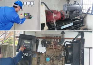 برگزاری مانور آمادگی مولدهای برق اضطراری در تاسیسات آبرسانی گیلان