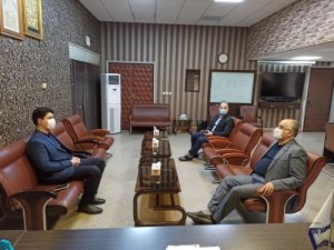 دیدار شهردار کوچصفهان و مدیر مخابرات منطقه گیلان