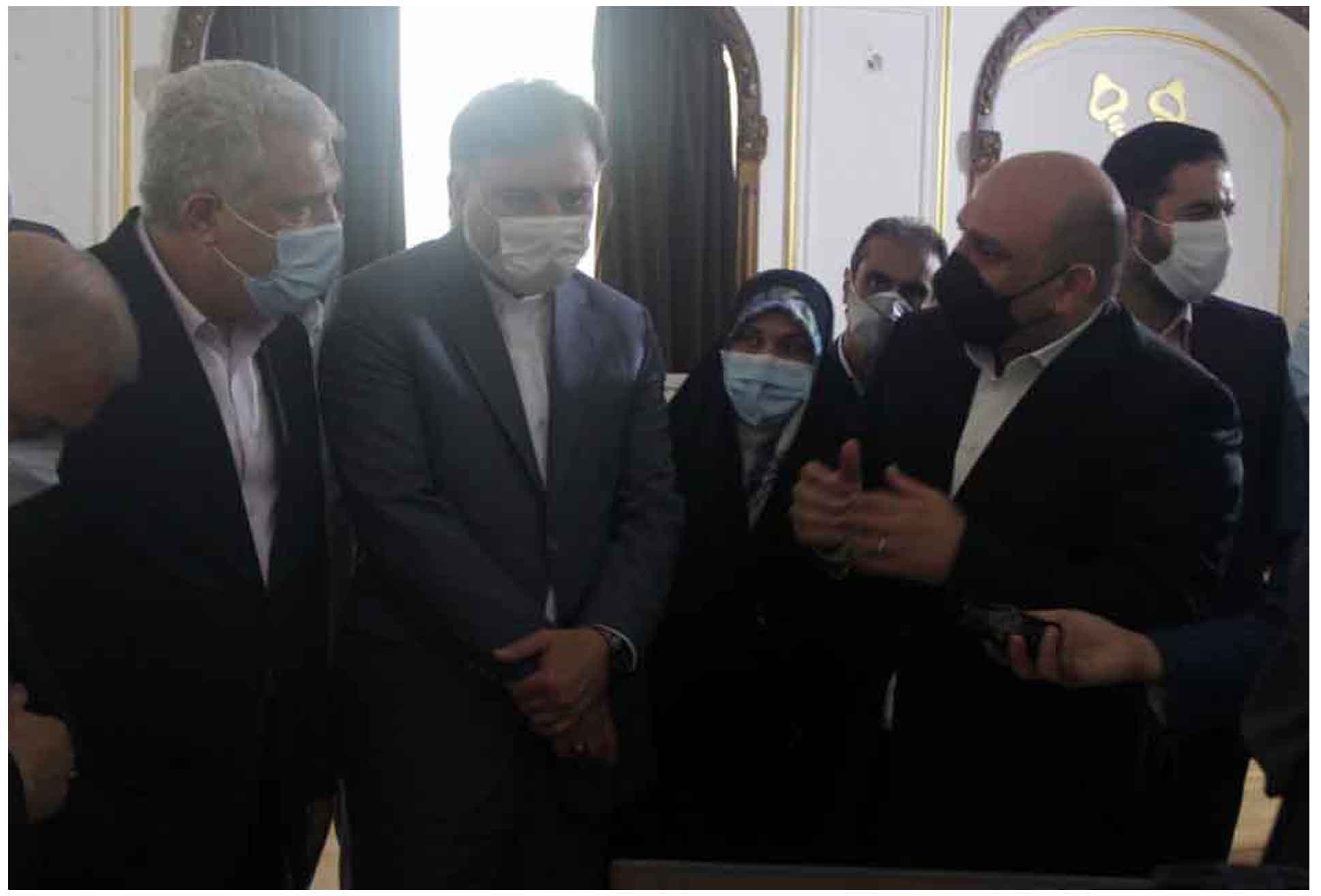 بازدید وزیر میراث‌فرهنگی، گردشگری و صنایع‌دستی از روند مرمت عمارت تاریخی شهرداری رشت