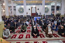 برگزاری نماز در شهر‌های نارنجی گیلان