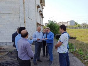 بازدید میدانی مدیر مخابرات منطقه گیلان از مرکز ۳ غازیان انزلی