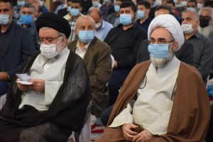 حضور نماینده ولی فقیه در گیلان در مراسم استانی بزرگداشت یاد و خاطره امام خمینی(ره) و شهید آیت الله احسان بخش