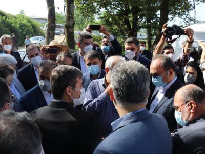 بازدید از شرکت کود آلی گیلان و نیروگاه زبالهسوز شهر رشت
