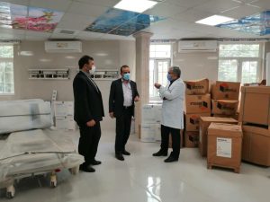 شمارش معکوس افتتاح بخش آی سی یو جنرال پورسینا آغاز شد