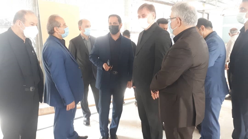 بازدید مسوولان عالی گیلان از پیشرفت فیزیکی بیمارستان صحرایی ارتش در رشت