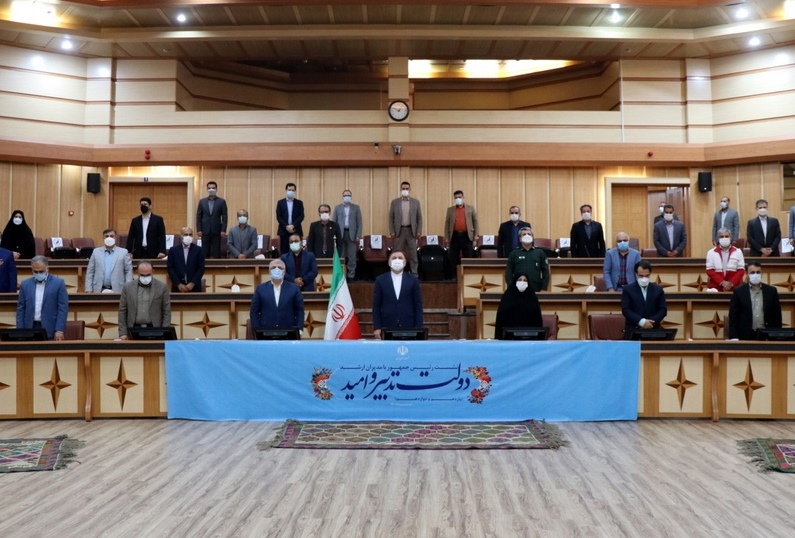 حضور استاندار، معاونان استانداری و مدیران کل گیلان در نشست مدیران ارشد دولت با رئیس جمهوری