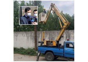 تبدیل شبکه فرسوده سیمی به کابل خودنگهدار در روستای جیره سر چوکام