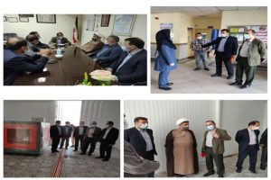 معاون توسعه مدیریت، منابع و برنامه ریزی دانشگاه علوم پزشکی گیلان از بخش های مختلف بیمارستان شهید انصاری رودسر و تاسیسات عمرانی کلینیک ویژه آن بازدید نمود