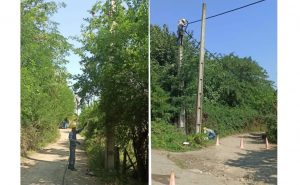 برخورداری بیش از ۱۳ هزار مشترک بخش گرکانرود شهرستان تالش از برق پایدار با احداث ۲۴۰۰ متر کابل خودنگهدار