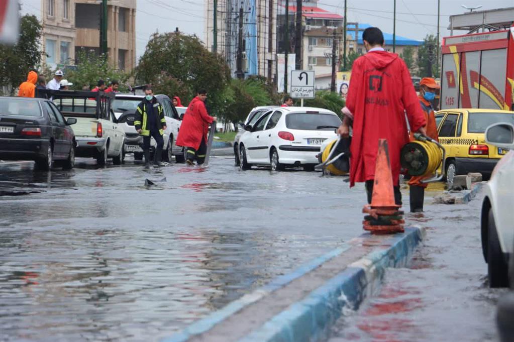 آماده باش کامل مدیریت شهری در پی بی سابقه ترین بارش باران