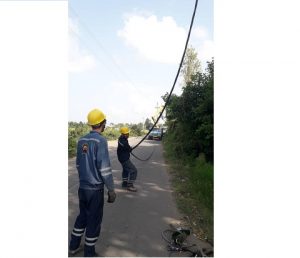 احداث ۷۵۰۰ متر کابل خودنگهدار در شهرستان رودسر با اعتباری بیش از ۱۶ میلیارد ریال