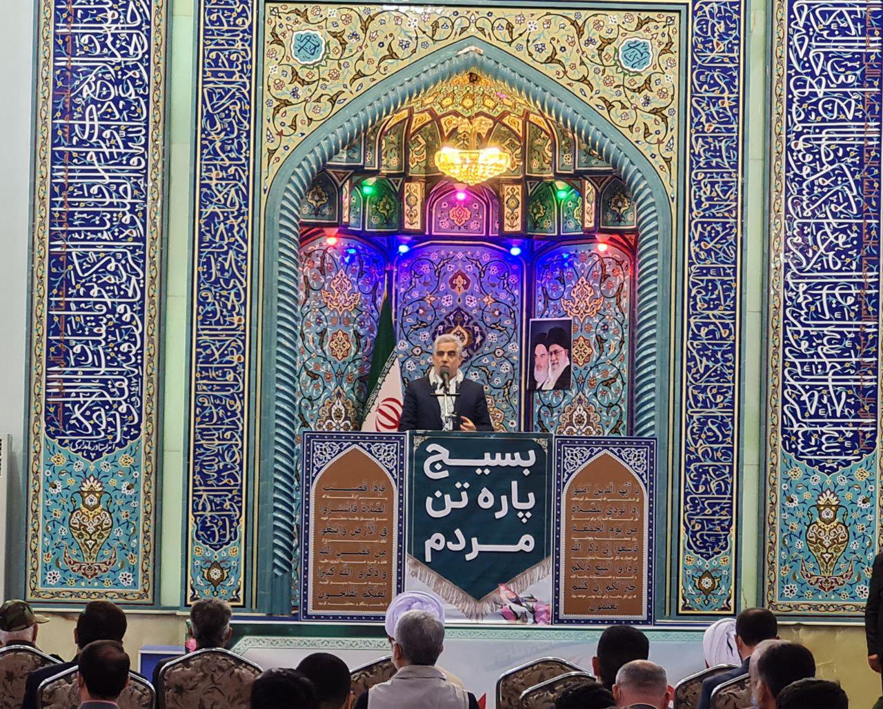 فرهنگ “ما میتوانیم” از مؤلفههای بارز بسیجیان است / تفکر، اندیشه و روحیه بسیجی در جامعه زنده شود / تحقق تأکیدات رهبری در خصوص مدیران جهادی و انقلابی، مطالبه من از مسئولان است