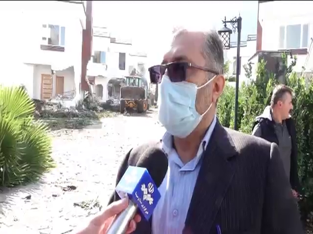 تخریب شهرک مسکونی – تفریحی در چابکسر گیلان