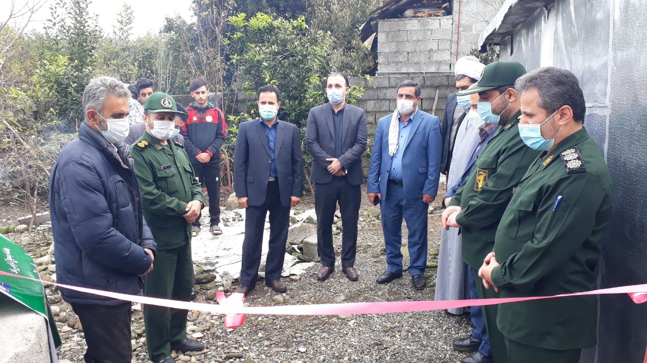 افتتاح ۱۰طرح اشتغالزایی در رضوانشهر به مناسبت هفته بسیج