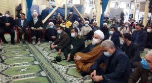 حضور استاندار گیلان در یادواره شهدای روحانی و طلبه صومعه‌سرا