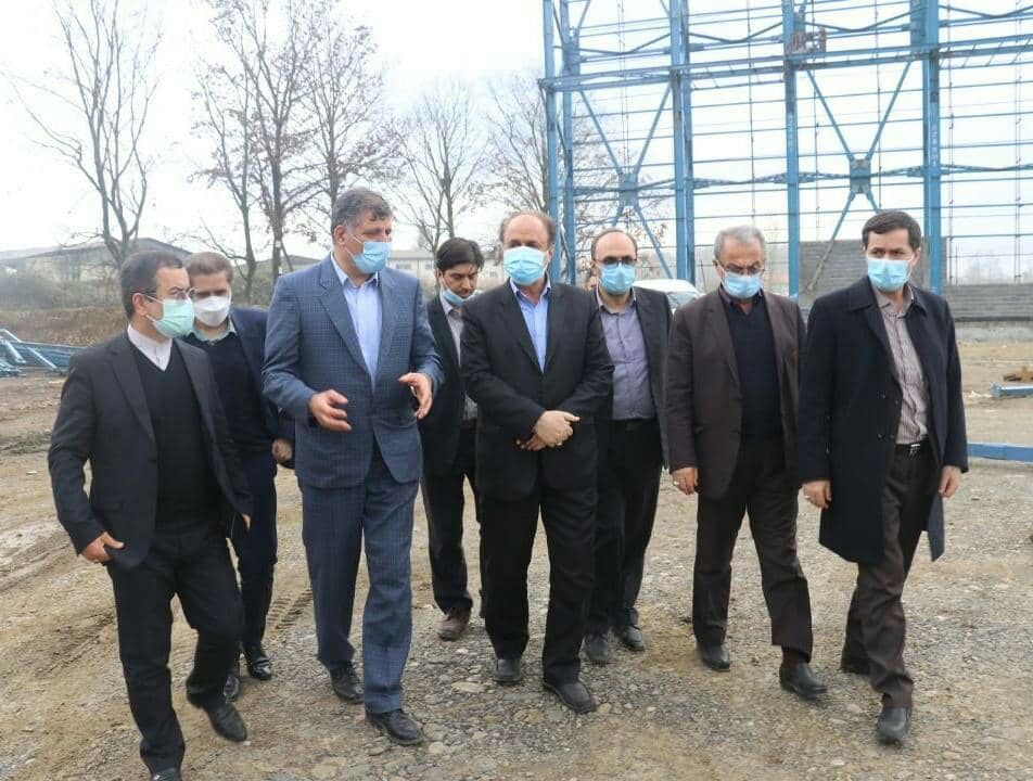 با حضور سرپرست فرمانداری رشت، صورت پذیرفت: بازدید اعضای کمیسیون برنامه و بودجه مجلس از پروژه های نیمهتمام شهرستان رشت