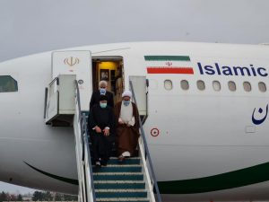 رئیس جمهوری به همراه هیات دولت ، وارد گیلان شد