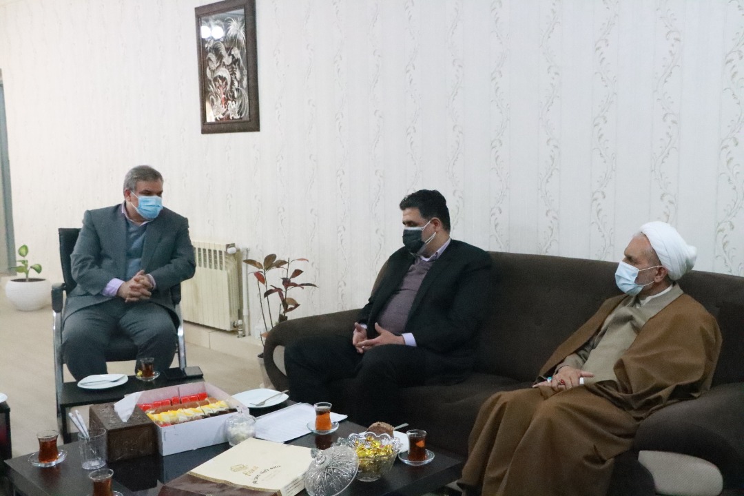 دیدار مدیرکل بنیاد مسکن انقلاب اسلامی استان با سرپرست فرمانداری شهرستان خمام
