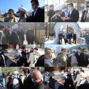 بازدید رییس کل دادگستری گیلان از جزیره استخر و زمین هتل اعظم لاهیجان