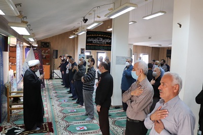 برگزاری مراسم سوگواری سومین روز شهادت امیر المومنین حضرت علی (ع) در مخابرات منطقه گیلان