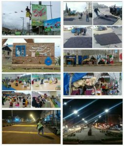 اقدامات ستاد تسهیلات نوروزی شهرداری املش به جهت رفاه حال شهروندان و گردشگران