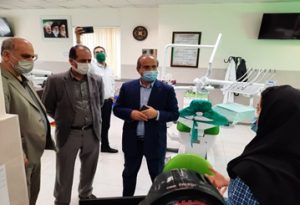 مسوولان دانشگاه علوم پزشکی گیلان از حوزه های درمانی و عمرانی لاهیجان بازدید کردند
