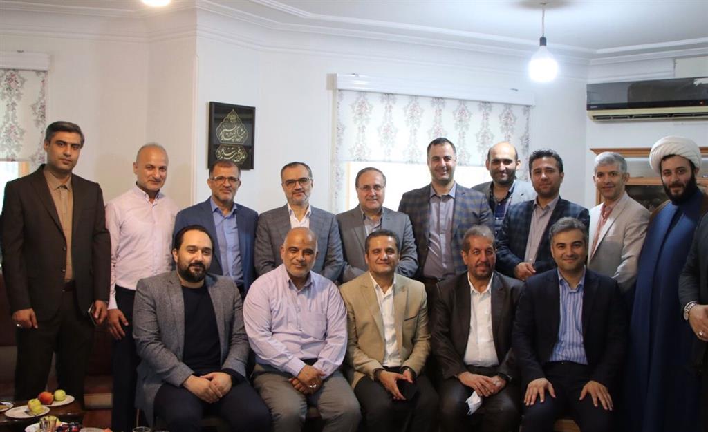 دیدار اعضای شورای اسلامی و سرپرست شهرداری رشت در عید غدیر خم با جمعی از بزرگان و سادات گرانقدر