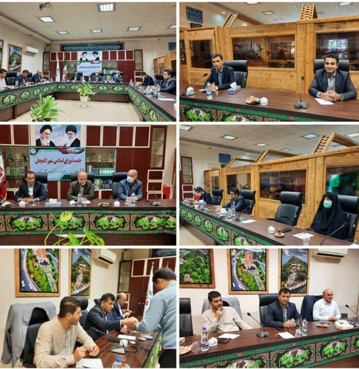 بهمن کنعانی برای دومین سال متوالی رئیس شورای شهر لاهیجان شد