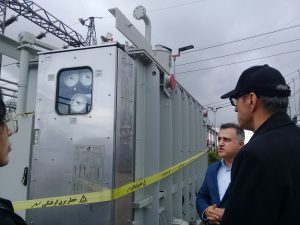 بازدید جمعی از خبرنگاران رسانه های جمعی استان گیلان، از پروژه در حال احداث پست ۲۳۰/۶۳/۲۰ رشت شمالی