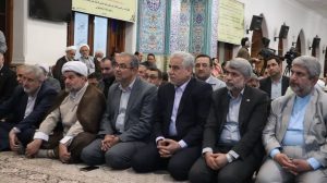 حضور استاندار گیلان در مراسم گرامیداشت سالگرد آیت الله بهجت در فومن
